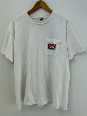 Vintage 90's Marlboro Miles Adventure Team Rafting Adult XL T-Shirt Made USA thumbnail 1