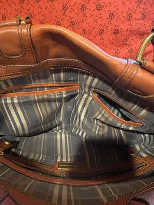 Banana Republic leather bowling-style bag or satchel thumbnail 8