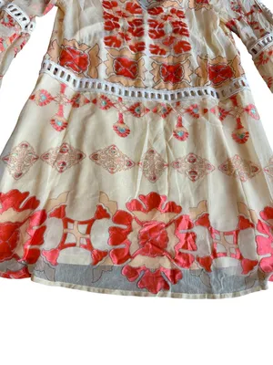 For Love And Lemons Barcelona Mini Dress Embroidered Rare Boho Size XS Women's thumbnail 10