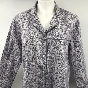 Victoria’s Secret XS long sleeve button pajama top thumbnail 1