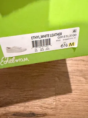 Sam Edelman Ethyl White Leather Sneakers – Size 6.5 thumbnail 9