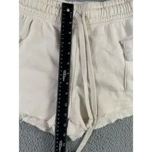 Relaxx Cargo Sweat Shorts Women Medium High Rise‎ Elastic Drawstring Waist Y2K thumbnail 5