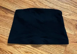 H&M Black Strapless Tube Top thumbnail 1