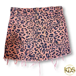 We The Free by Free People “Zip It Up” Leopard Print Mini Skirt – Size 26 thumbnail 3