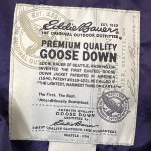 Eddie Bauer - Purple GOOSE DOWN Winter Puffer Coat - Womens Small thumbnail 11