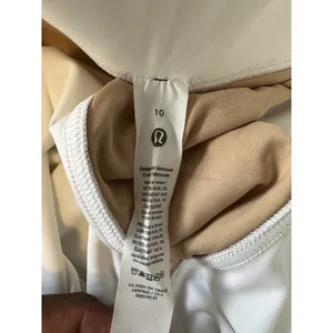 Lululemon‎ Tights Womens 10 White Wunder Train Aerobic High Rise Twill Stretch thumbnail 5
