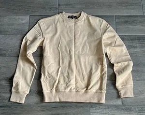 Lovello Elizabeth pullover sweatshirt Tan Size XS thumbnail 1