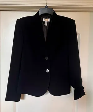 Talbots - Women's Black Blazer Jacket - Perfect Condition! thumbnail 1