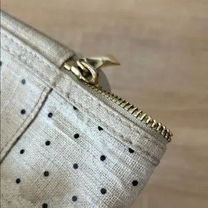 Kate Spade Polka Dot Tan Pouch thumbnail 6