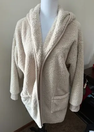 Koolaburra by UGG Tan Fuzzy Cardigan thumbnail 1