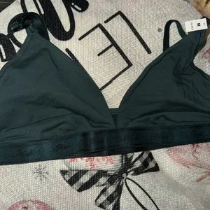 Pink Bralettes & Bra Tops Logo‎ Cotton Triangle Bralette thumbnail 4