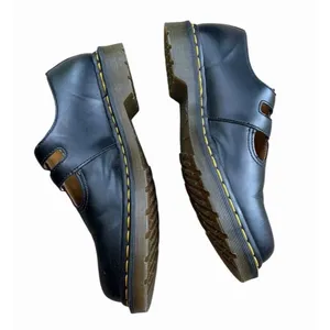 Dr Martens Smooth Mary Jane Flat 8065 Black Leather Buckle Shoes eu43 uk9 us11 thumbnail 7