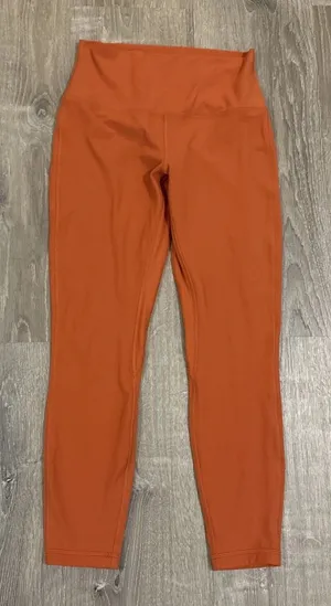 Lululemon Align Pant 25" Legging Size 8 Orange W5CTCS‎ Nulu Athletic thumbnail 1