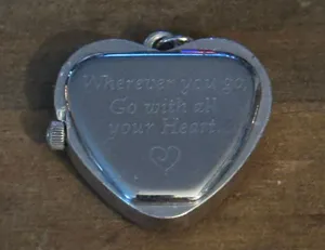 Brighton Live In The Moment heart watch charm thumbnail 6