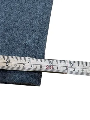 Herman Geist Women’s 6P Gray 100% Wool Wide Leg Fully Lined Petite Work Trousers thumbnail 6