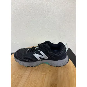 New Balance 510v4 Trail Running Shoes‎ Womens 6.5 Black Blue Silver All Terrain thumbnail 9