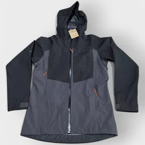 Patagonia Boulder Fork Rain Jacket Size XS Womens Forge Grey Full Zip thumbnail 1