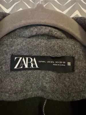 Zara | Gray Lapel Collar Vest, M/L thumbnail 7