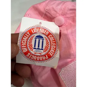 VINTAGE NWT NCAA Kansas State University pink baseball cap hat thumbnail 3