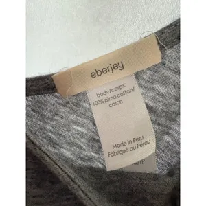 EBERJEY Charlie Casual Jumpsuit in Heather‎ Gray Size XS Pima Cotton thumbnail 5