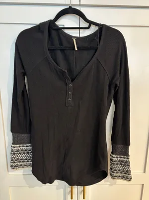 Free People Long-sleeve Top thumbnail 1