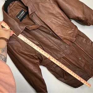 Wilson's Leather | The‎ Leather Experts Brown Coat Jacket Large thumbnail 6