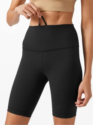 lululemon athletica Black High-Rise Bike Shorts thumbnail 1