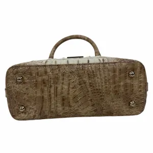 Brahmin Duxie Melbourne Leather Satchel Bag Crossbody Bag Tan thumbnail 10