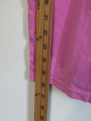 Ralph Lauren Pink T Shirt Women’s Size 3X Top thumbnail 8