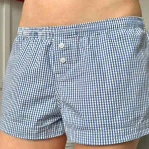 Brandy Melville blue and white shorts thumbnail 2