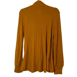 Anthropologie Maeve Rafela Surplice‎ Wrap Sweater Orange V-Neck Women's Size M thumbnail 10