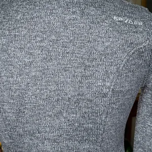 Spyder Grey Women’s Sweater Fleece Jacket Full-zip Closure Zippered Pockets Sm thumbnail 11