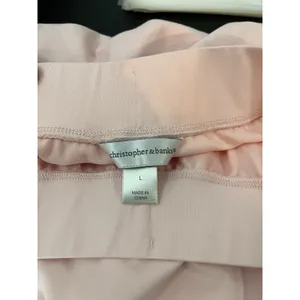 Christopher & Banks Pink Cotton Skort Large Pull On Elastic Golf Athleisure New‎ thumbnail 6