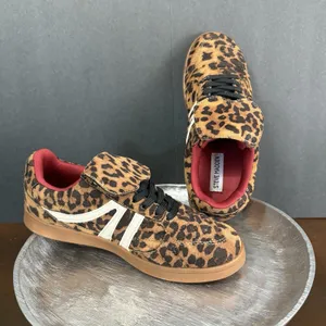 Streetwear Edgy Steve Madden Women Madrid Leopard Sneaker Size 7.5 Bujee Glam thumbnail 12