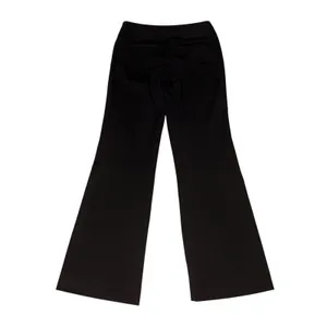 Express 'Editor' Mid-Rise Boot Cut Dress Pant in Black Twill Size 6 Regular thumbnail 5