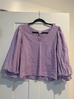 A New Day Puff Sleeve Top thumbnail 2