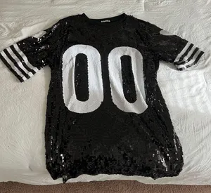 Jersey Sequin Dress thumbnail 1