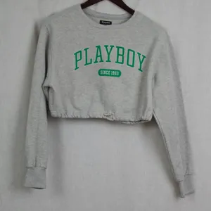 PacSun Playboy X Elastic Bottom Cropped Sweatshirt Small thumbnail 1