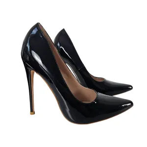 Elegant Black Stiletto Heels Size 7 thumbnail 5