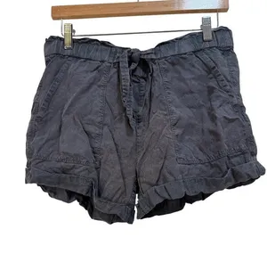 Aerie Garment Died Paper Bag Belted Waist Rolled Hem Boho Fairy Shorts XS thumbnail 1