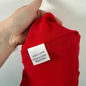 Hello Molly Silky Moment Mini Dress Red Satin V Neck Cocktail Womens Size XS thumbnail 9