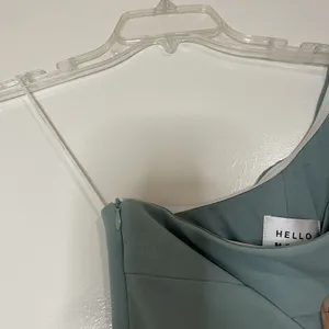 NWOT Hello Molly Ice blue one shoulder mini dress size US XS 2 thumbnail 5