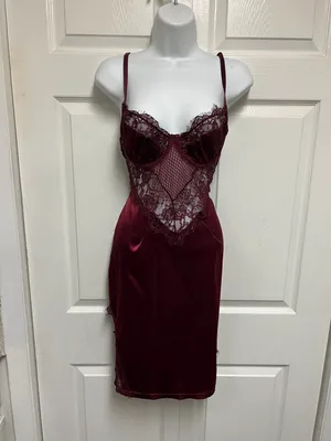 Tic Toc Burgundy Body Con Dress thumbnail 5