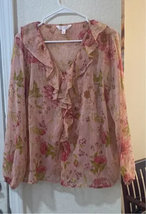 Ralph Lauren Coral Top thumbnail 1