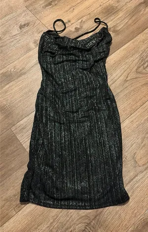 Black sparkly dress thumbnail 1