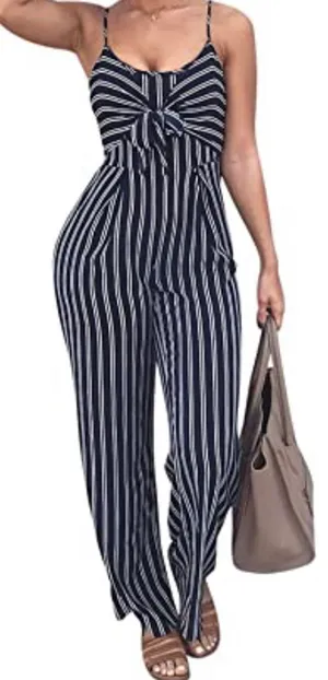 Amazon Women’s Blue Jumpsuit thumbnail 1