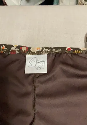 Blouse Brown Size L thumbnail 4