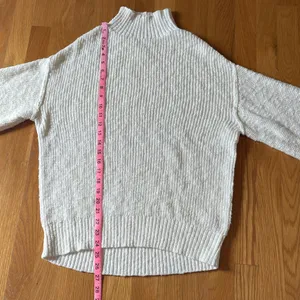 NWT Aerie Ivory Cream Mock Neck Sweater Women’s M 100% Cotton $64.95 thumbnail 7