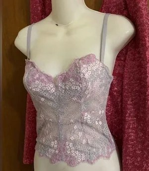 Y2K Victoria’s Secret fairy bustier top thumbnail 1
