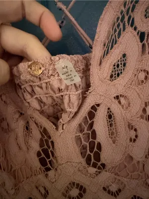 NWOT Free People Adella Mini Dress Dusty Rose size Small thumbnail 10